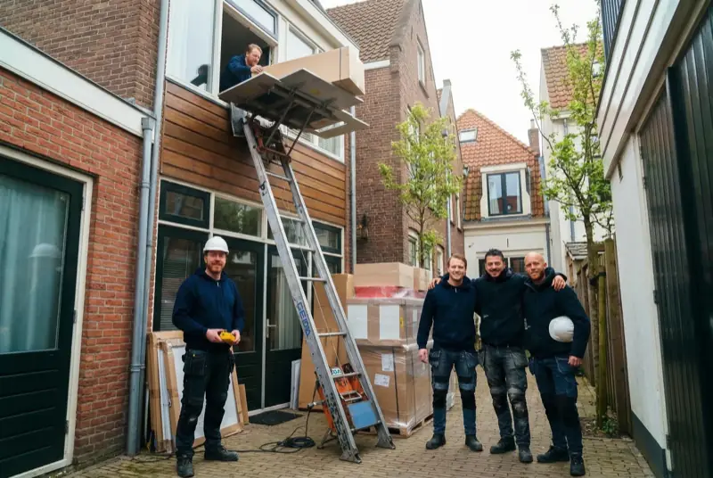 Gedalift voor compacte verhuizing Den Helder